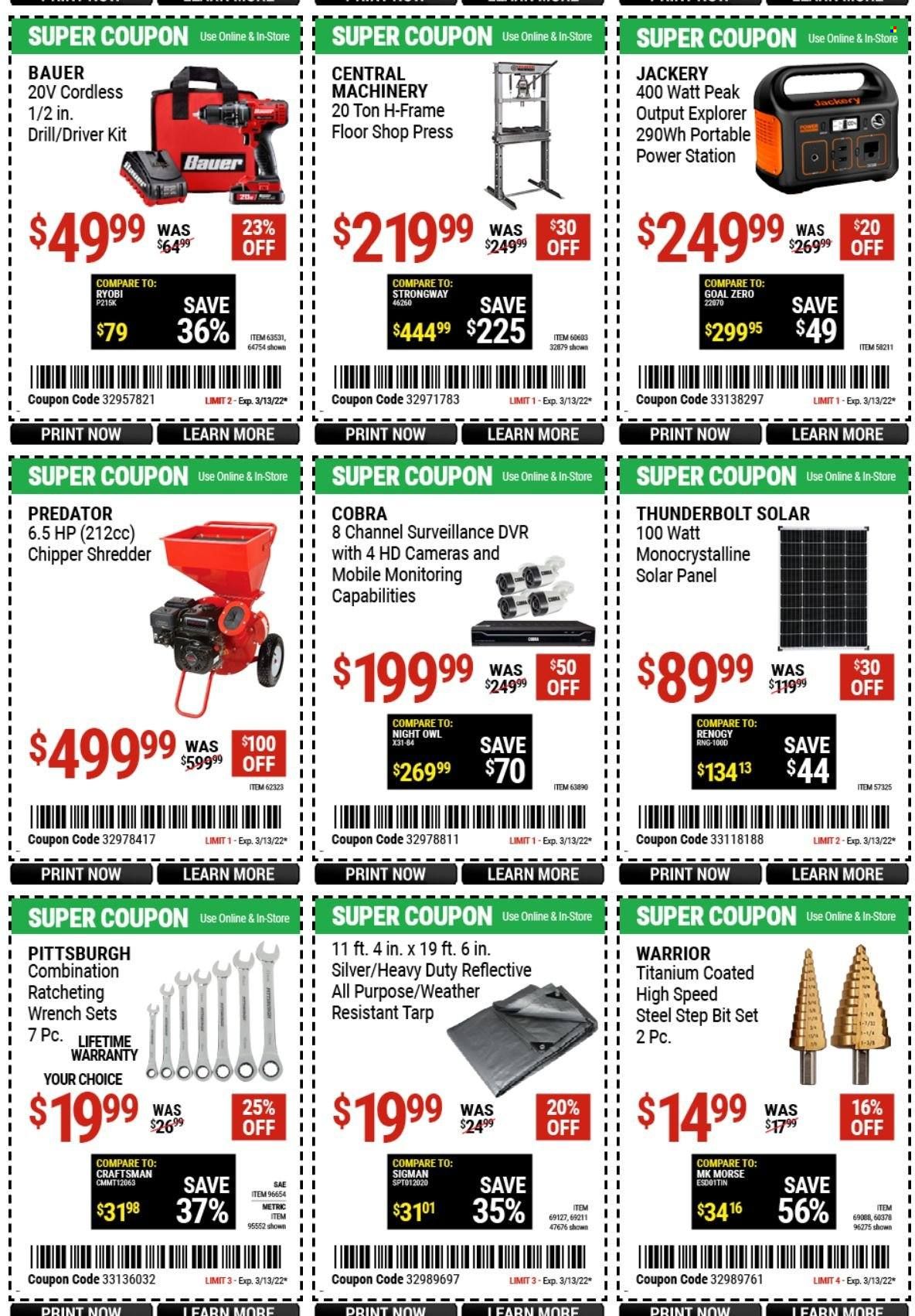 Harbor Freight Weekly Ad Flyer March 12 to March 19