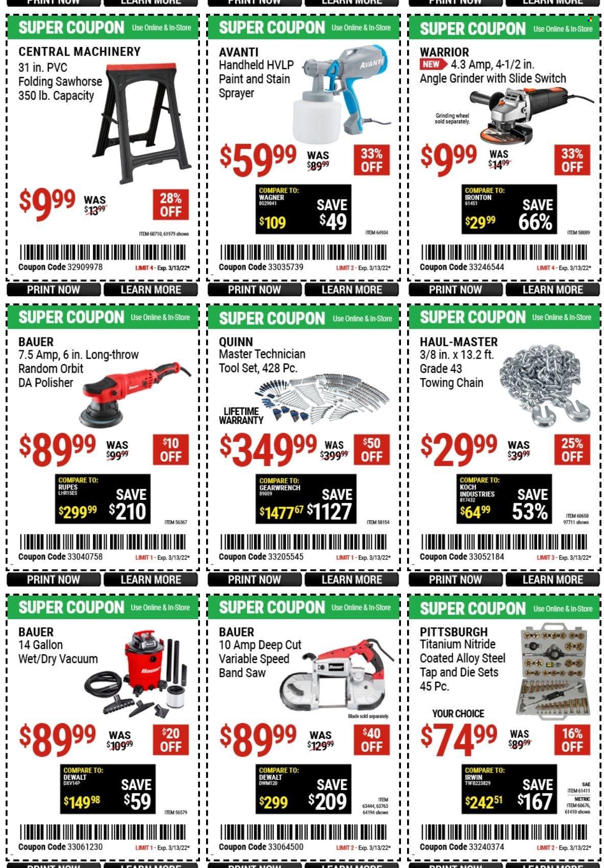 Harbor Freight Weekly Ad Flyer March 12 to March 19