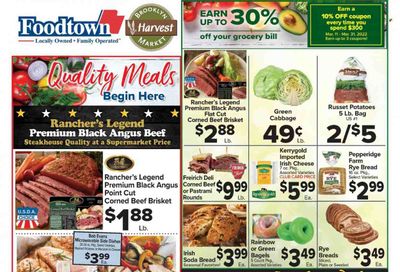 Foodtown (NJ, NY, PA) Weekly Ad Flyer March 12 to March 19