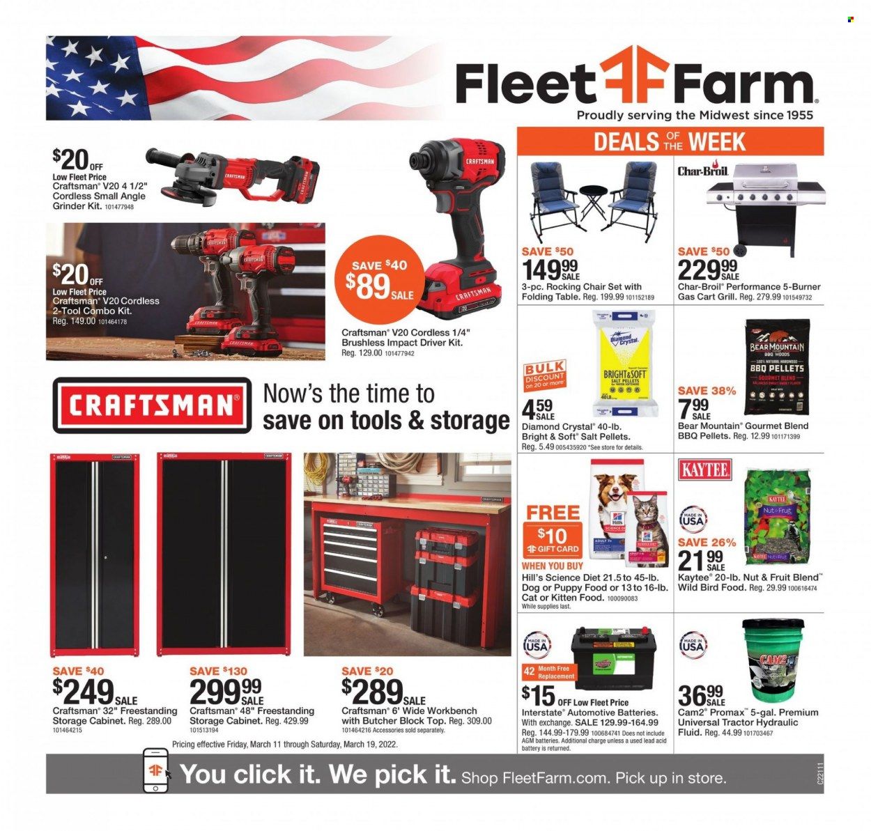 Fleet Farm (IA, MN, ND, WI) Weekly Ad Flyer March 12 to March 19