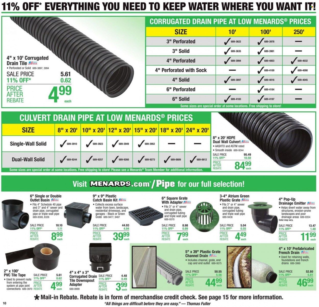 Menards Weekly Ad Flyer March 12 to March 19