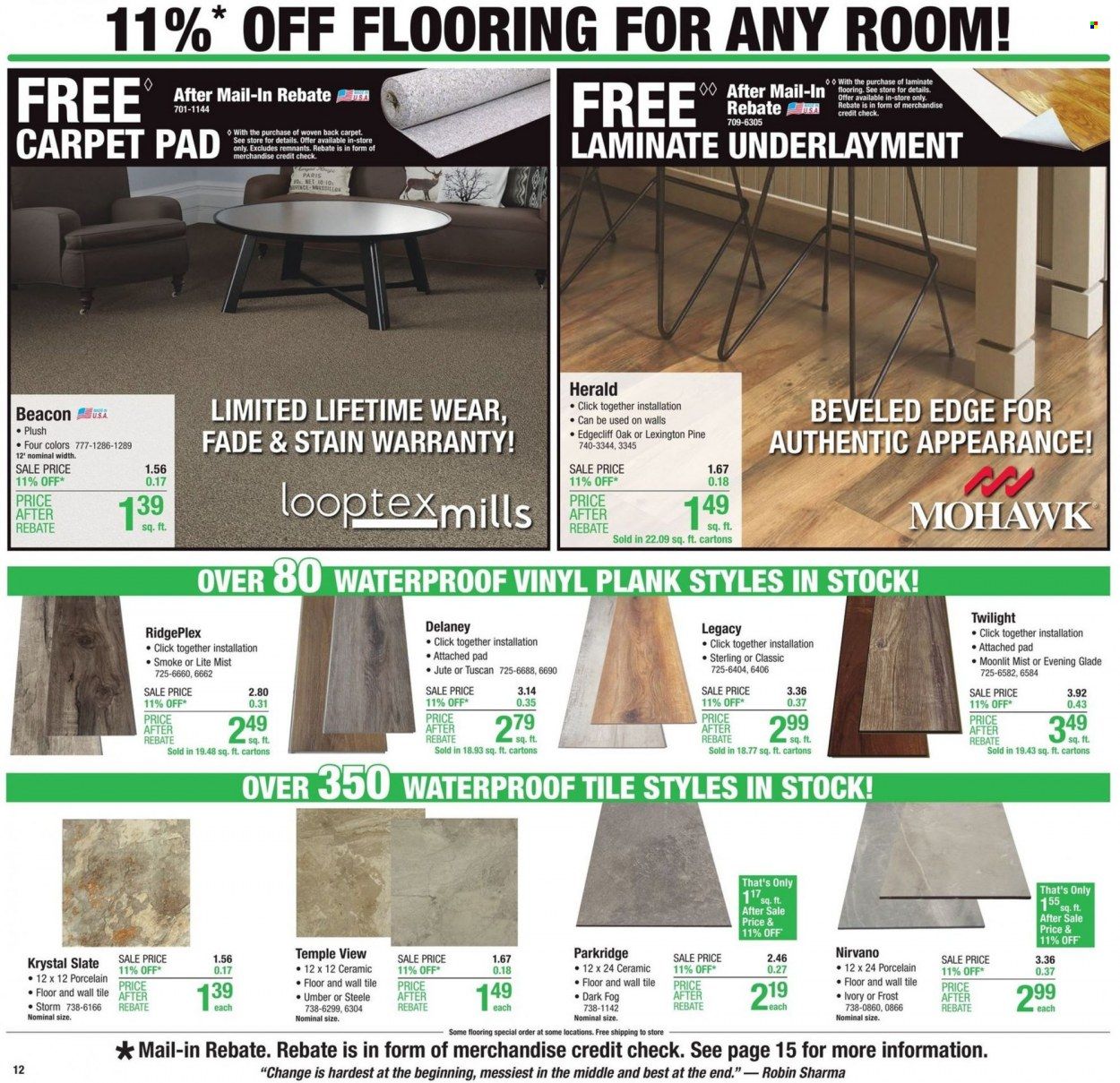 Menards Weekly Ad Flyer March 12 to March 19