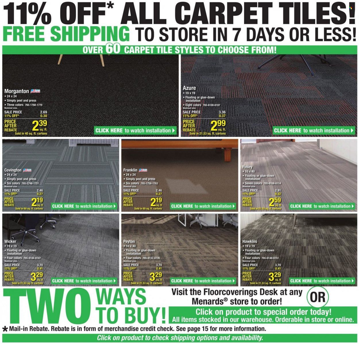 Menards Weekly Ad Flyer March 12 to March 19