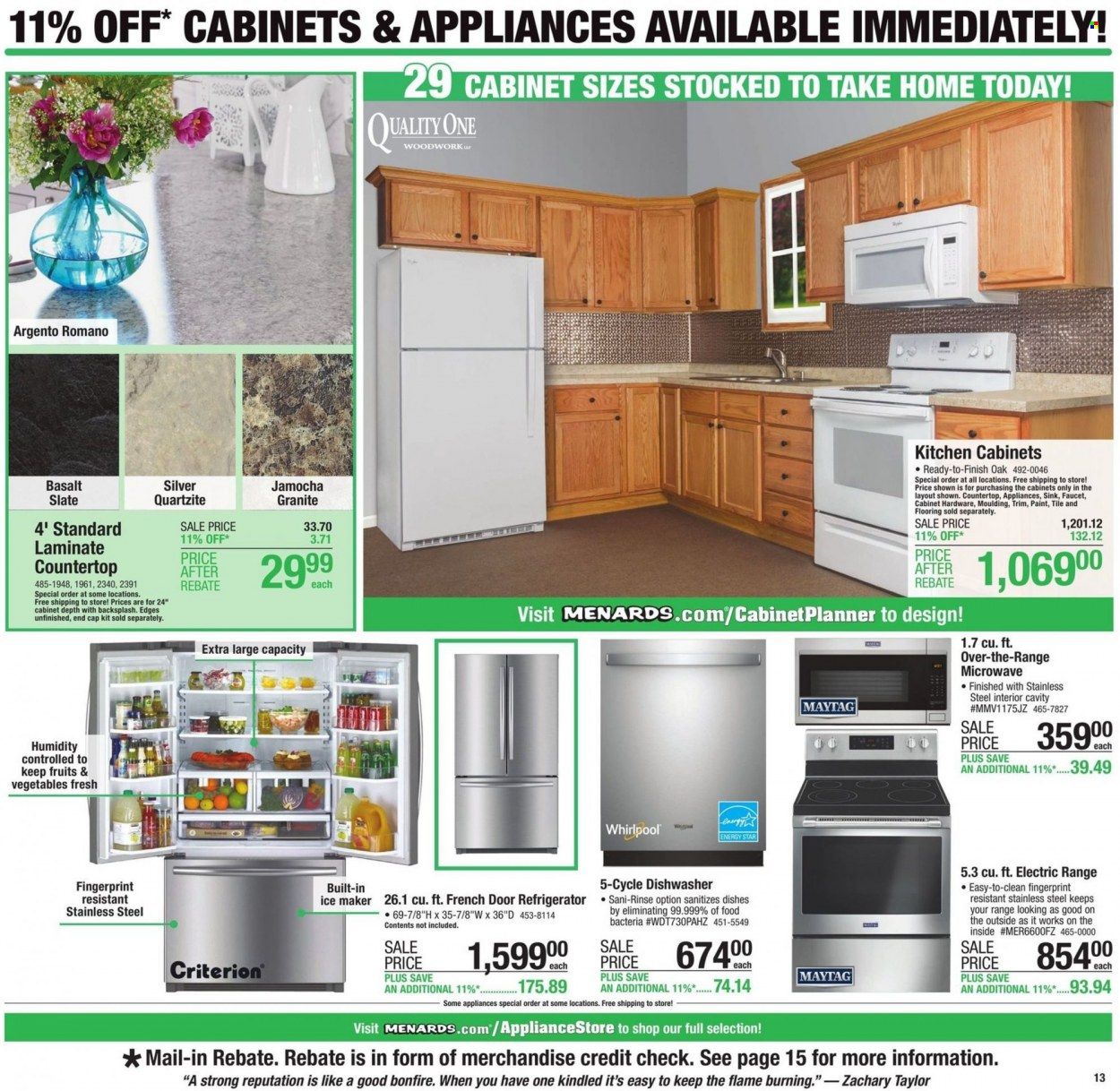 Menards Weekly Ad Flyer March 12 to March 19