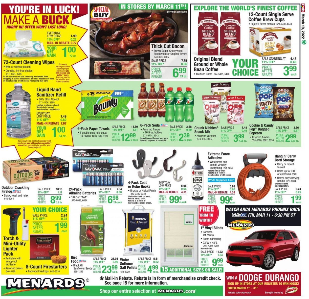 Menards Weekly Ad Flyer March 12 to March 19