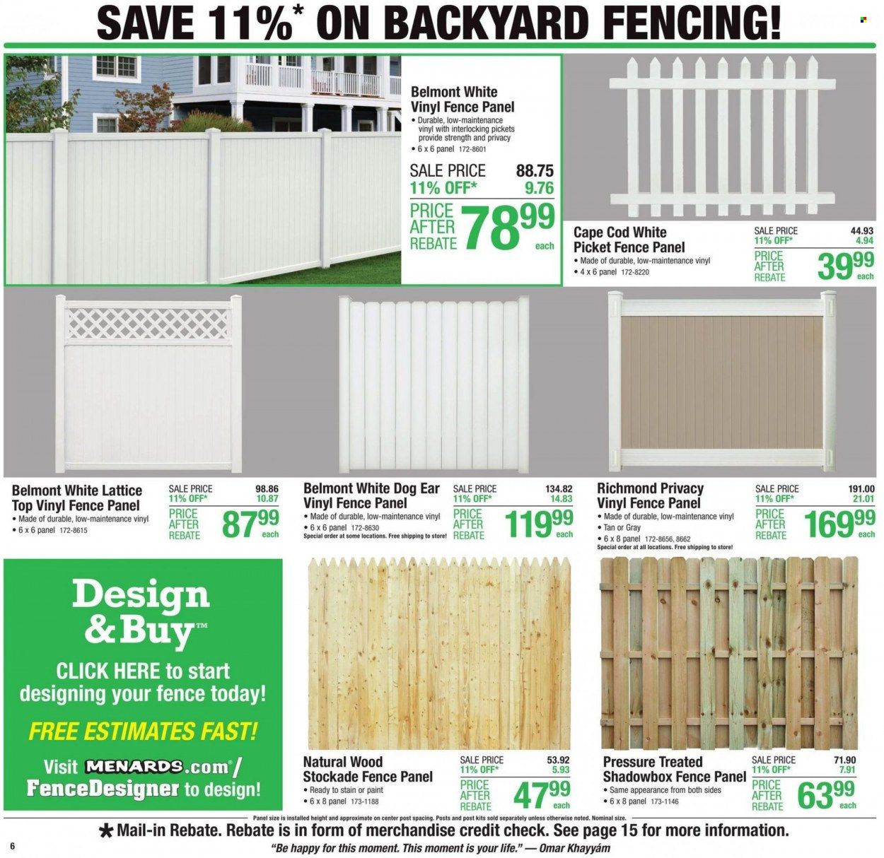 Menards Weekly Ad Flyer March 12 to March 19