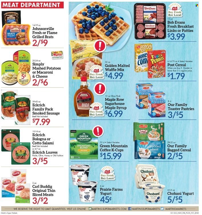 Martin’s (IN, MI) Weekly Ad Flyer March 12 to March 19