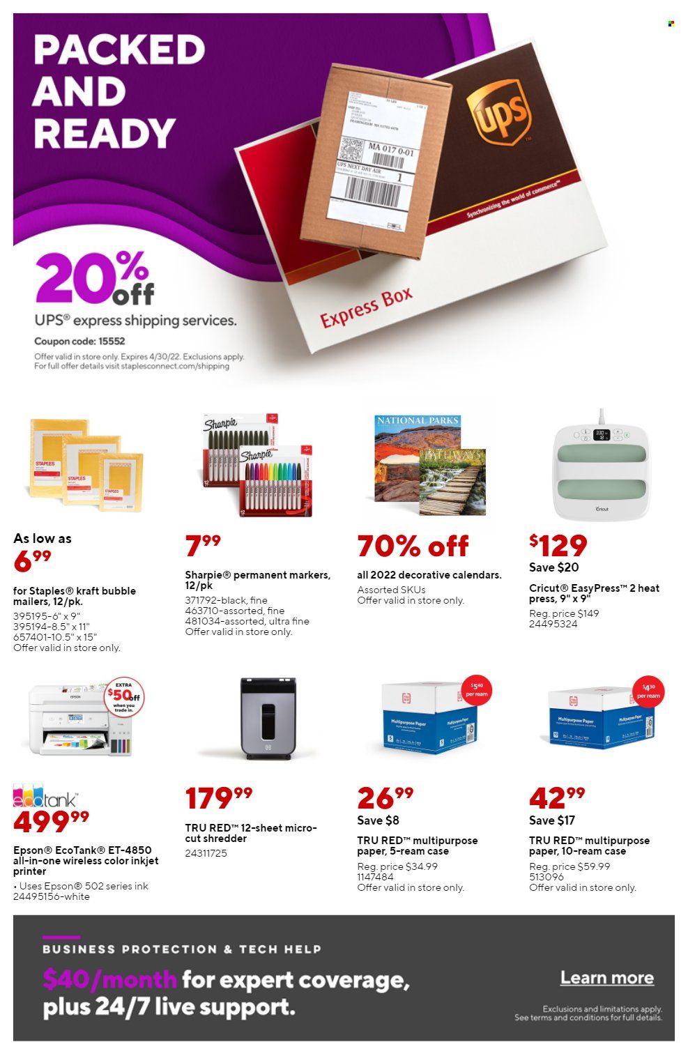 Staples Weekly Ad Flyer March 12 to March 19
