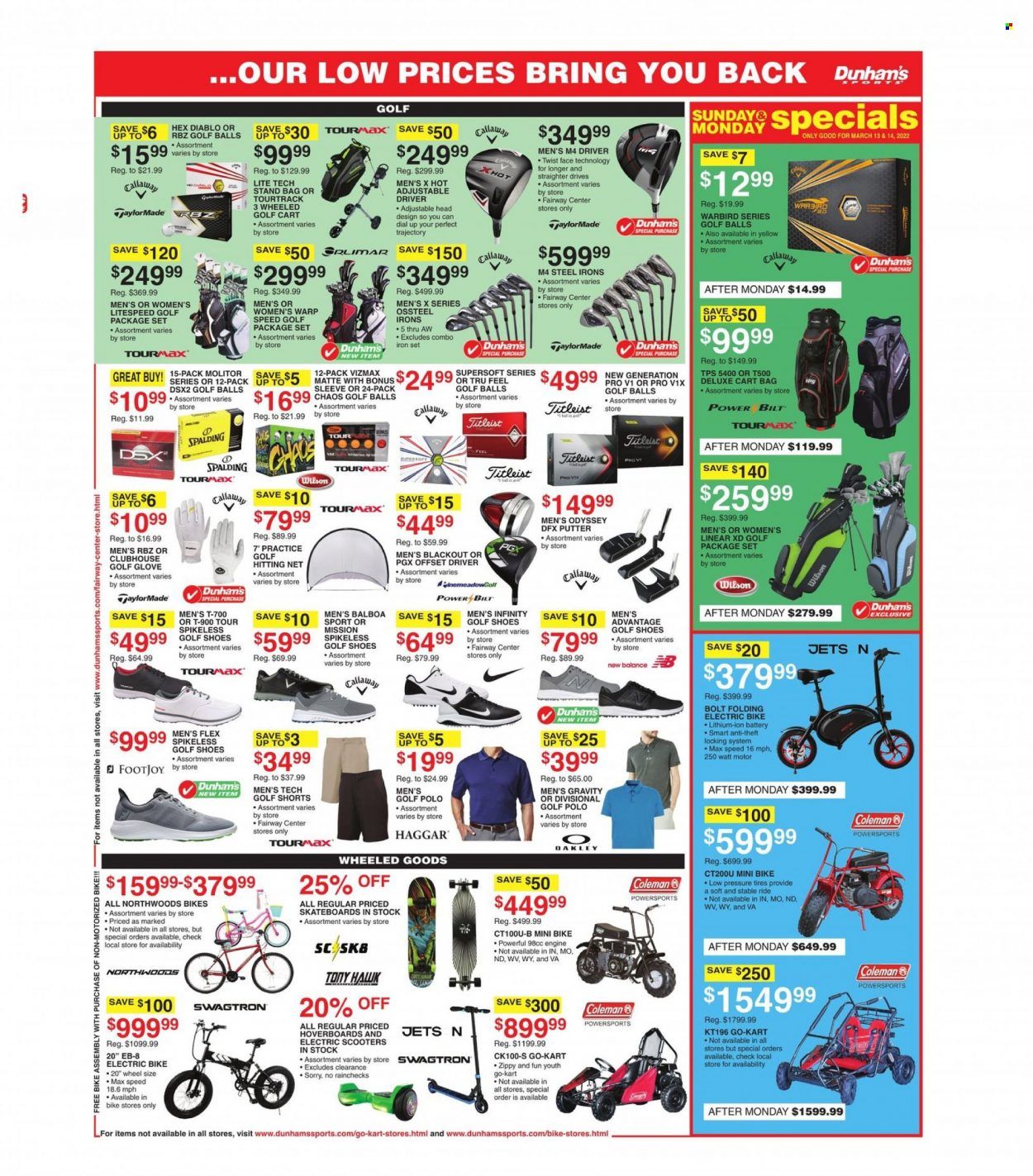 Dunham's Sports Weekly Ad Flyer March 14 to March 21