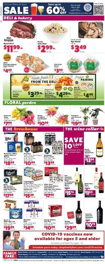 Family Fare (MI) Weekly Ad Flyer March 14 to March 21