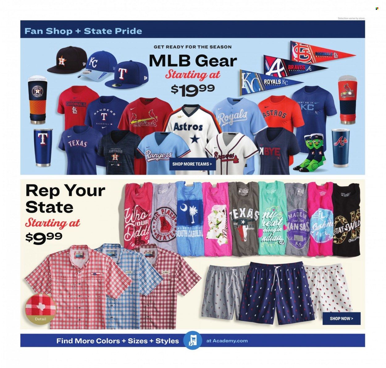 Academy Sports (AL, AR, GA, LA, MO, NC, SC, TN, TX) Weekly Ad Flyer March 14 to March 21