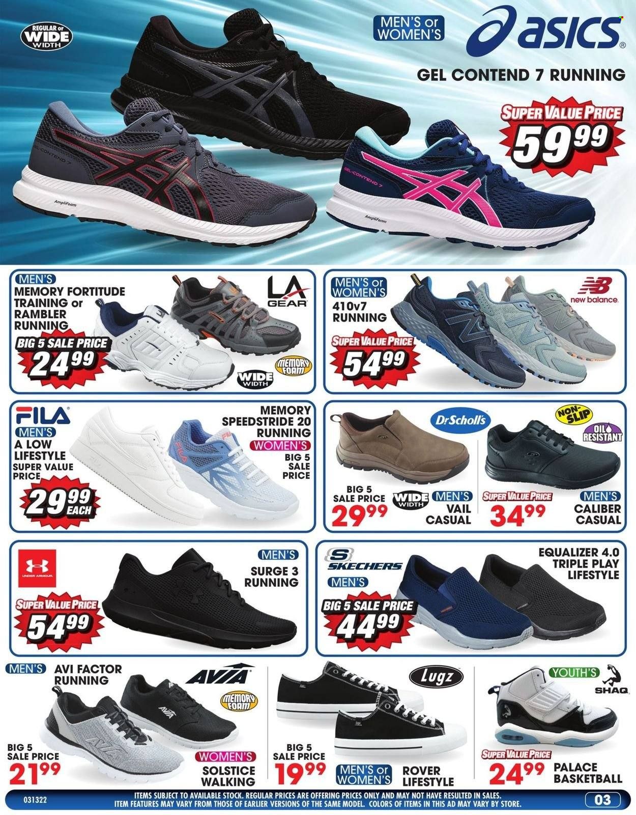 Big 5 (AZ, CA, CO, ID, NM, OR, UT, WA) Weekly Ad Flyer March 14 to March 21