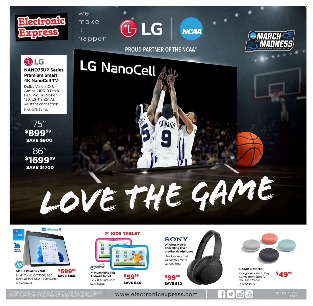 Electronic Express (AL, TN) Weekly Ad Flyer March 14 to March 21
