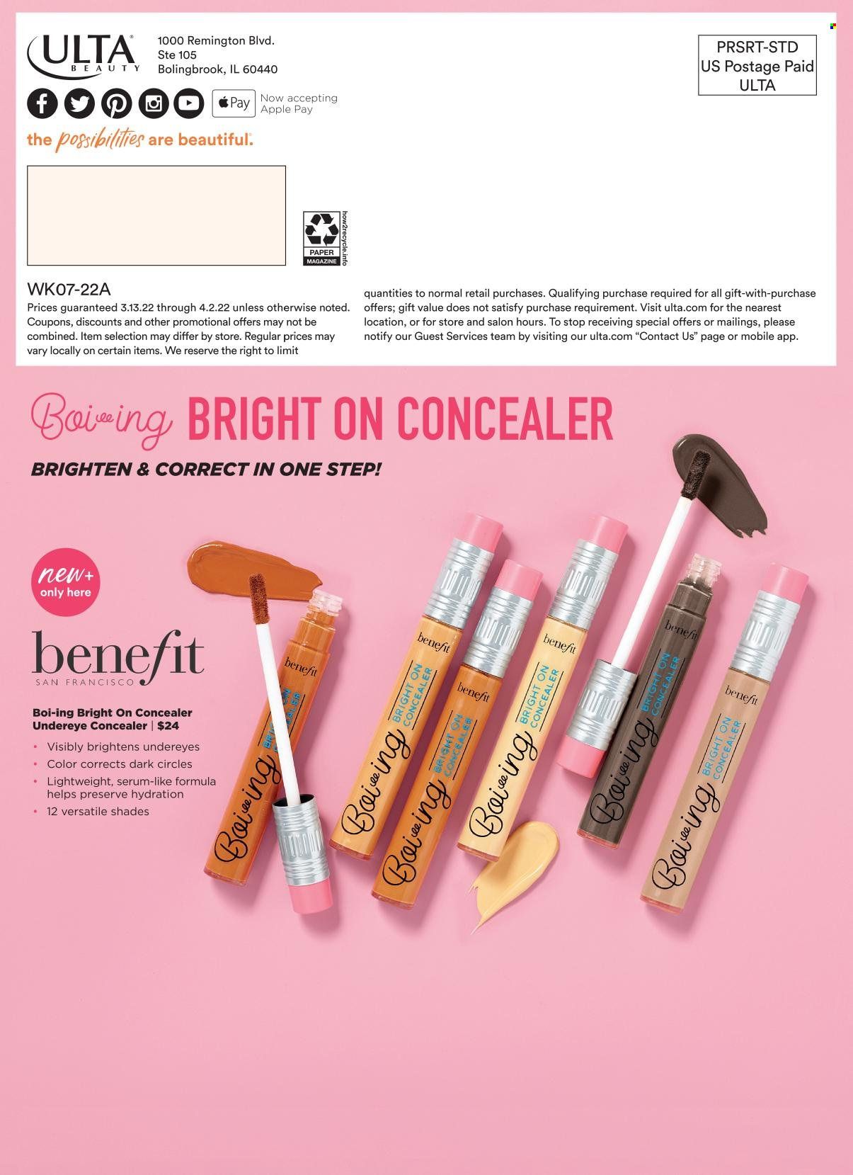 Ulta Beauty Weekly Ad Flyer March 14 to March 21