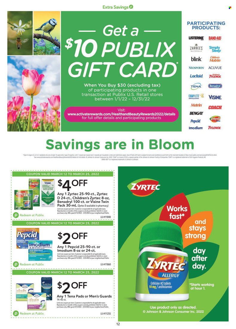 Publix (AL, FL, GA, NC, SC, TN) Weekly Ad Flyer March 14 to March 21