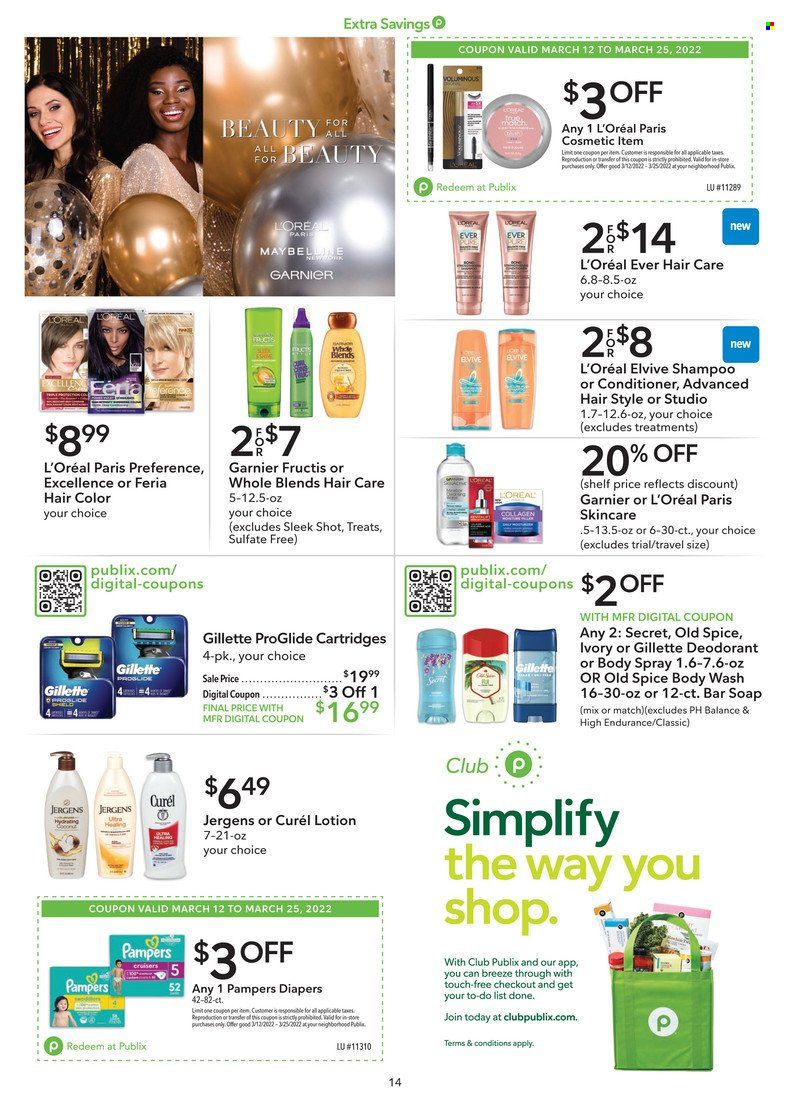Publix (AL, FL, GA, NC, SC, TN) Weekly Ad Flyer March 14 to March 21