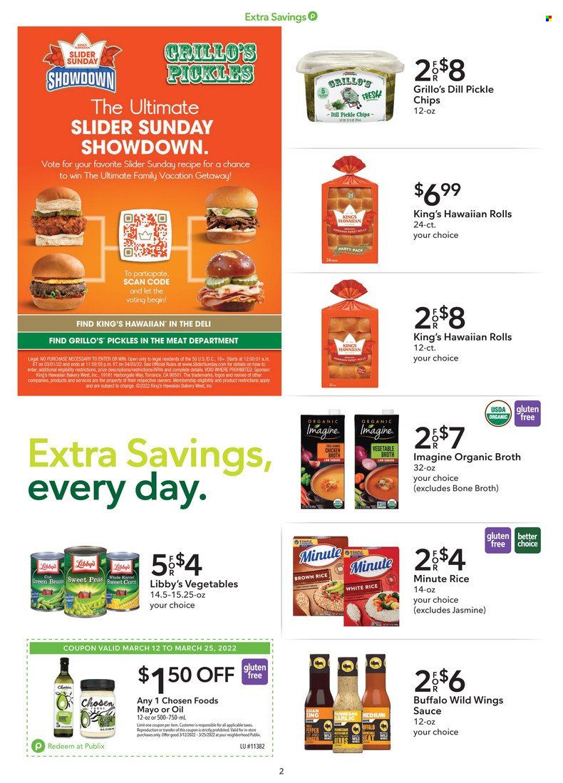 Publix (AL, FL, GA, NC, SC, TN) Weekly Ad Flyer March 14 to March 21