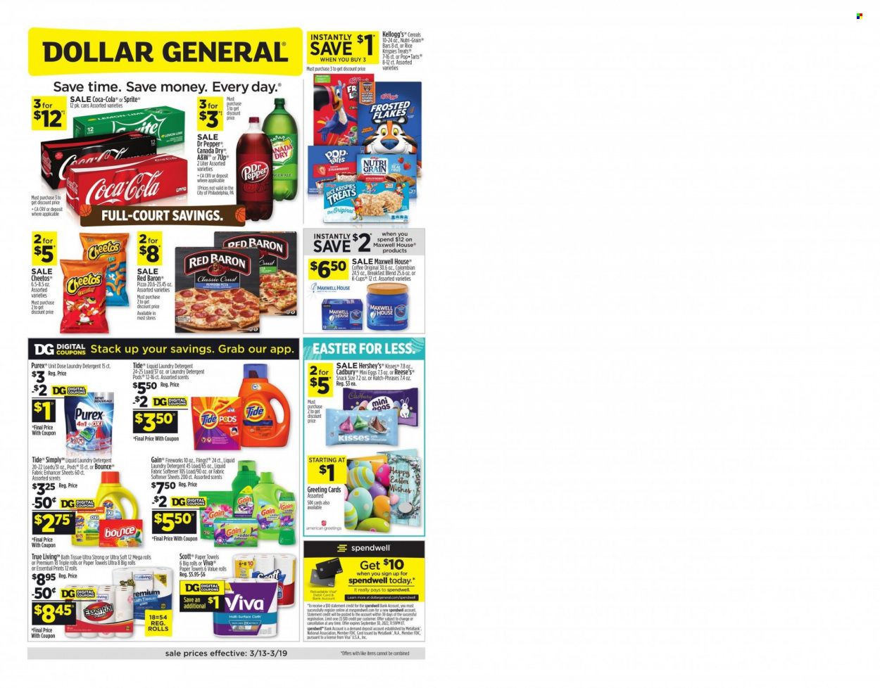 Dollar General (AZ, NM, OR) Weekly Ad Flyer March 14 to March 21