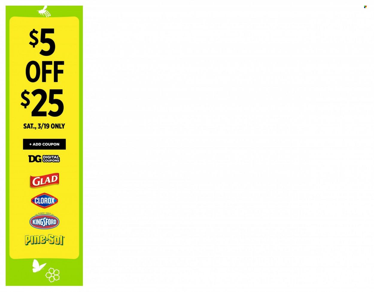Dollar General (CA) Weekly Ad Flyer March 14 to March 21