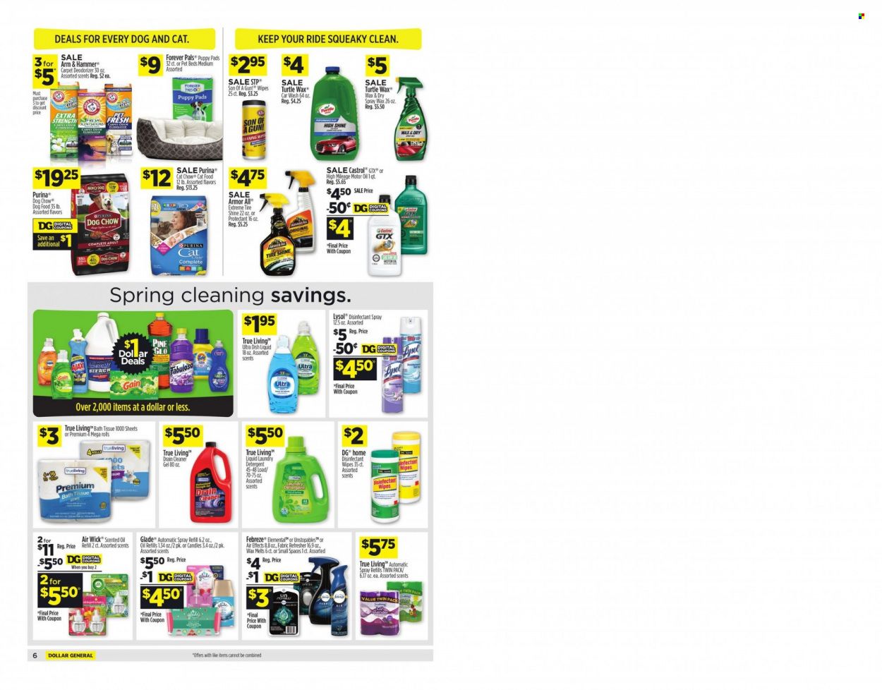 Dollar General (CA) Weekly Ad Flyer March 14 to March 21