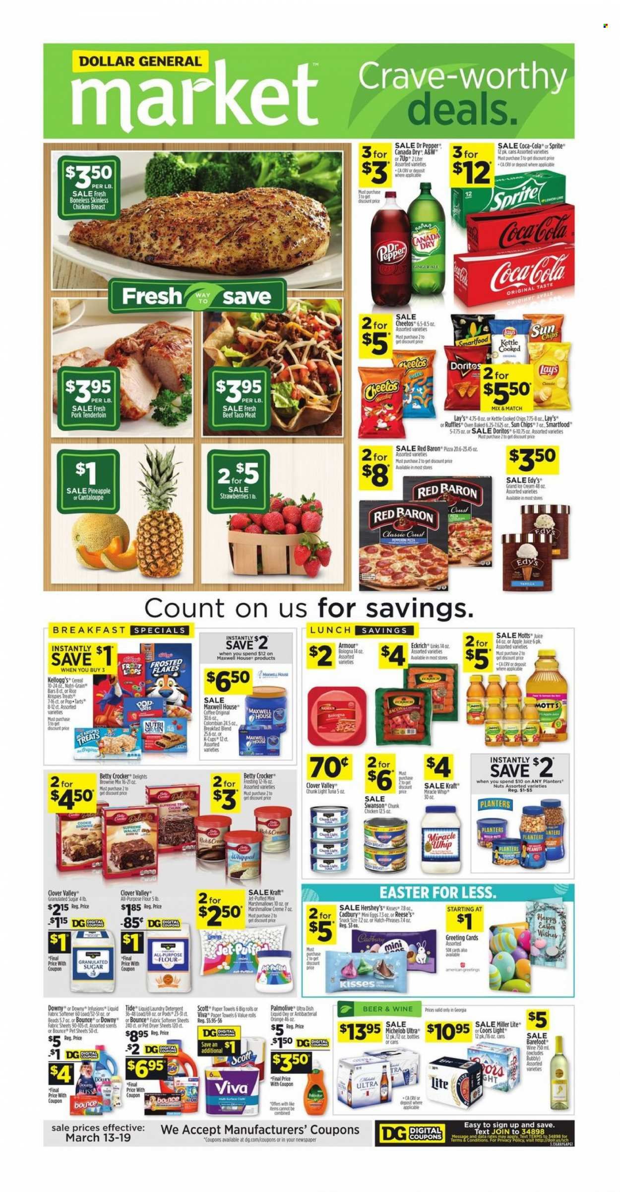 Dollar General (GA) Weekly Ad Flyer March 14 to March 21