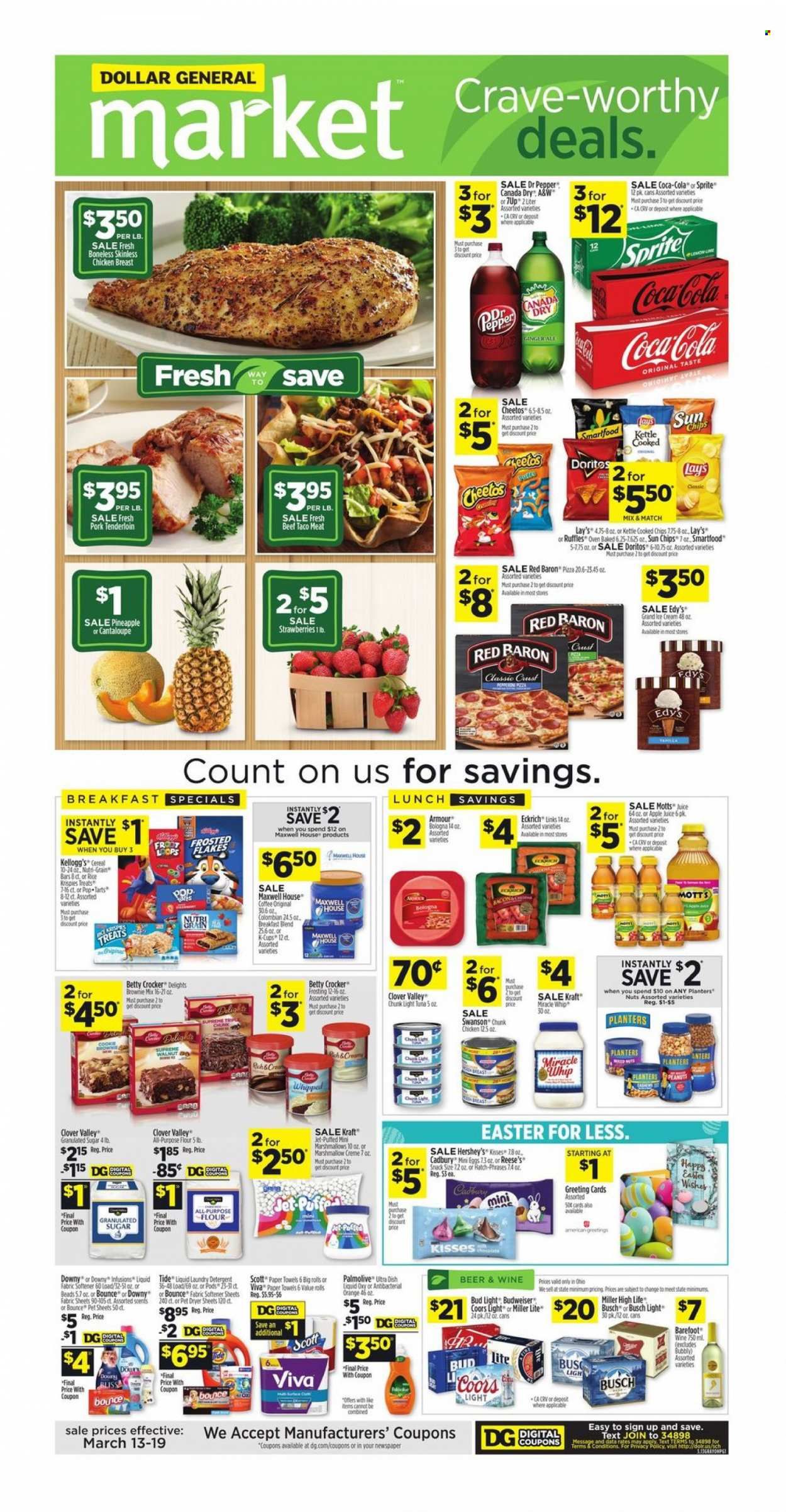 Dollar General (OH) Weekly Ad Flyer March 14 to March 21