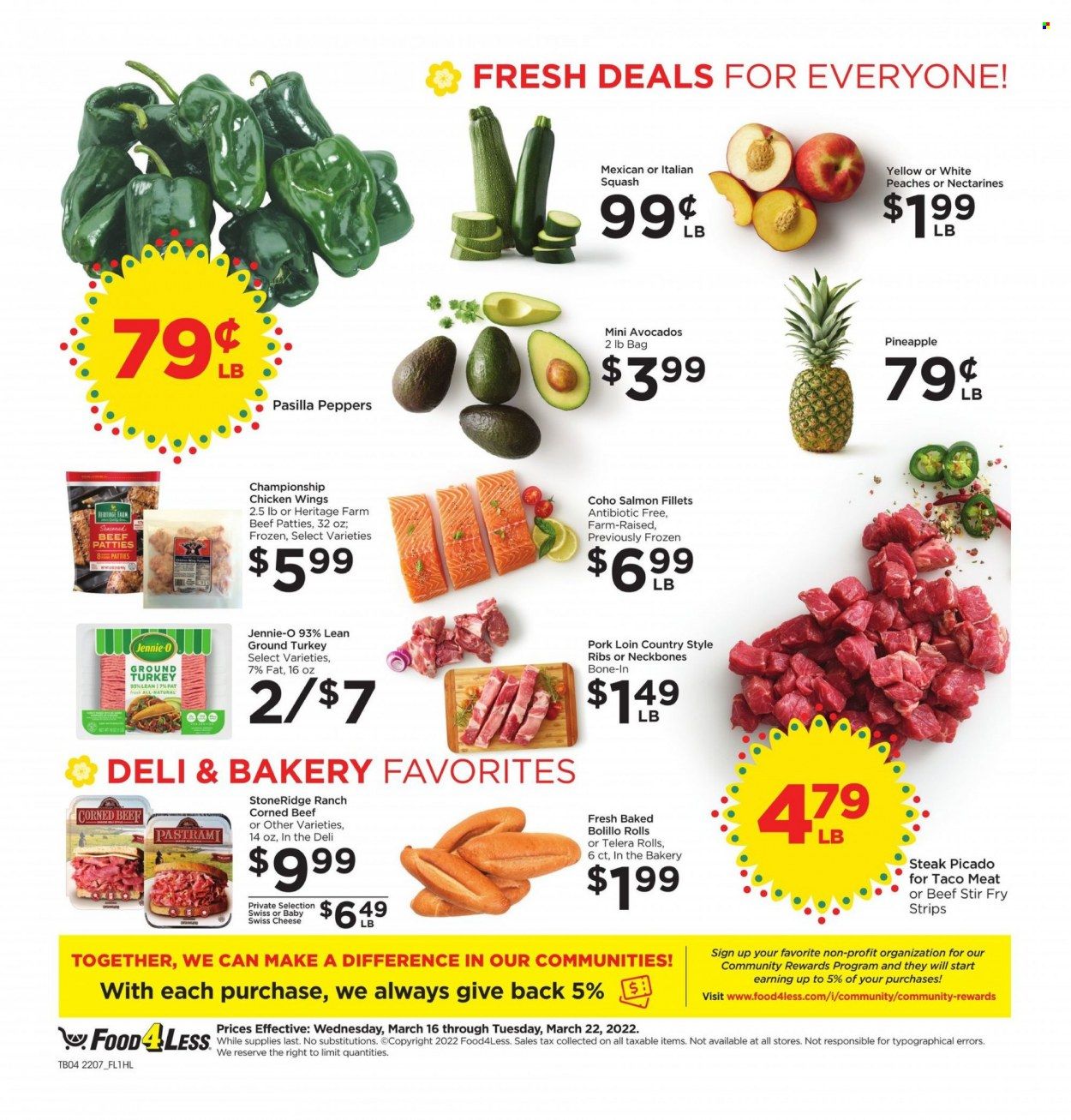 Food 4 Less (CA) Weekly Ad Flyer March 15 to March 22