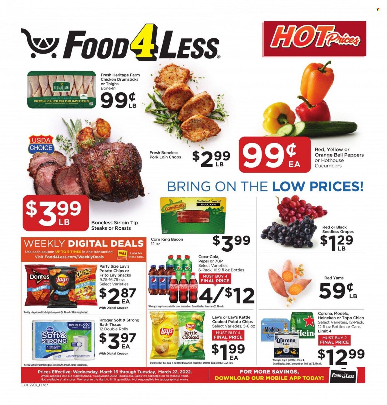 Food 4 Less (IN) Weekly Ad Flyer March 15 to March 22
