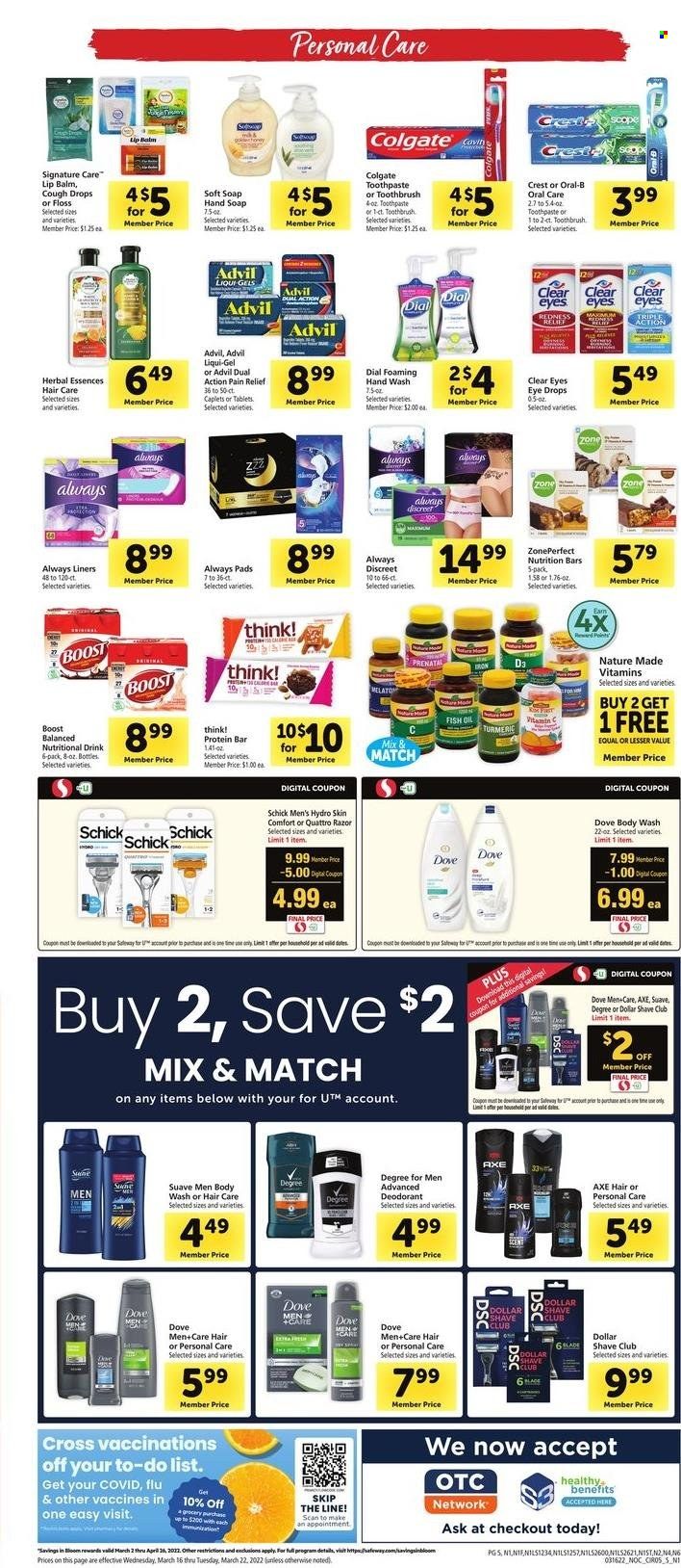 Safeway (AZ, CA, CO, HI, MD, NE, OR, VA, WA) Weekly Ad Flyer March 15 to March 22