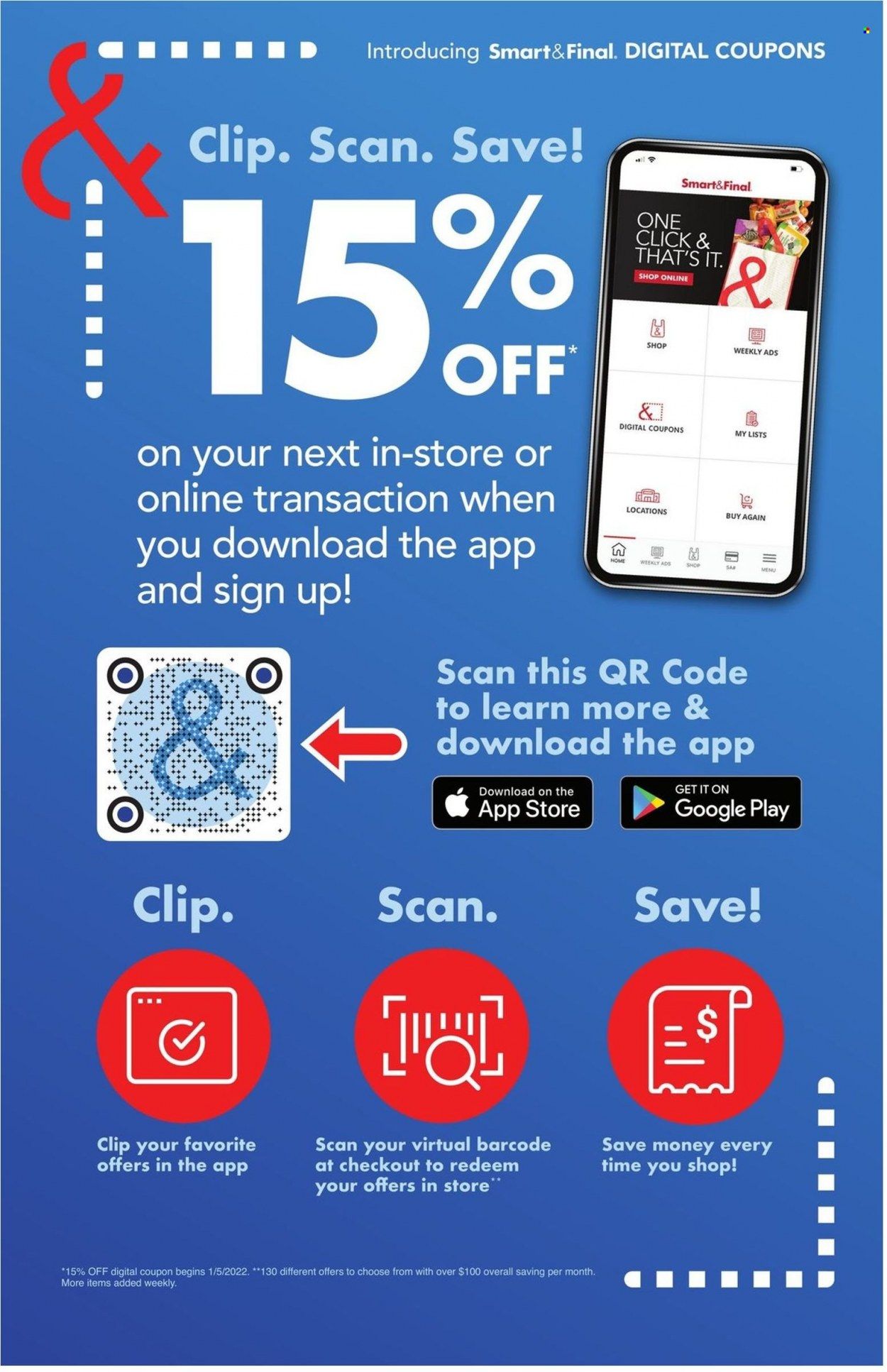 Smart & Final (AZ, CA) Weekly Ad Flyer March 15 to March 22