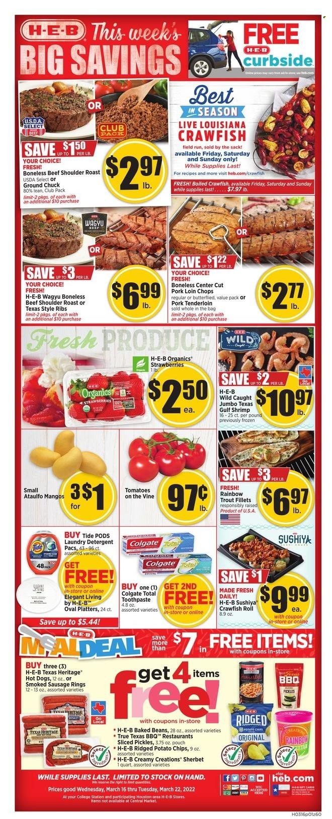 H-E-B (TX) Weekly Ad Flyer March 15 to March 22