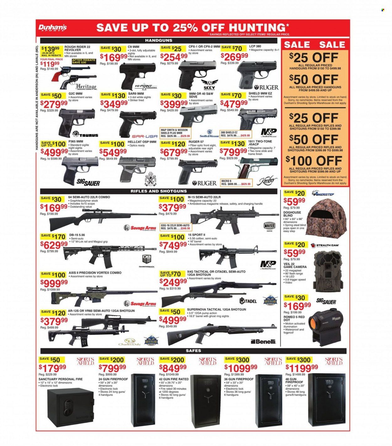 Dunham's Sports Weekly Ad Flyer March 15 to March 22