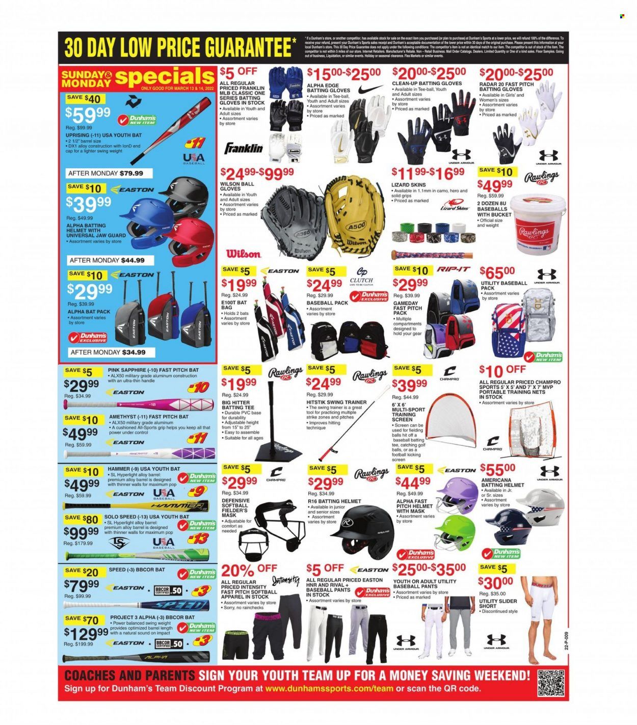 Dunham's Sports Weekly Ad Flyer March 15 to March 22