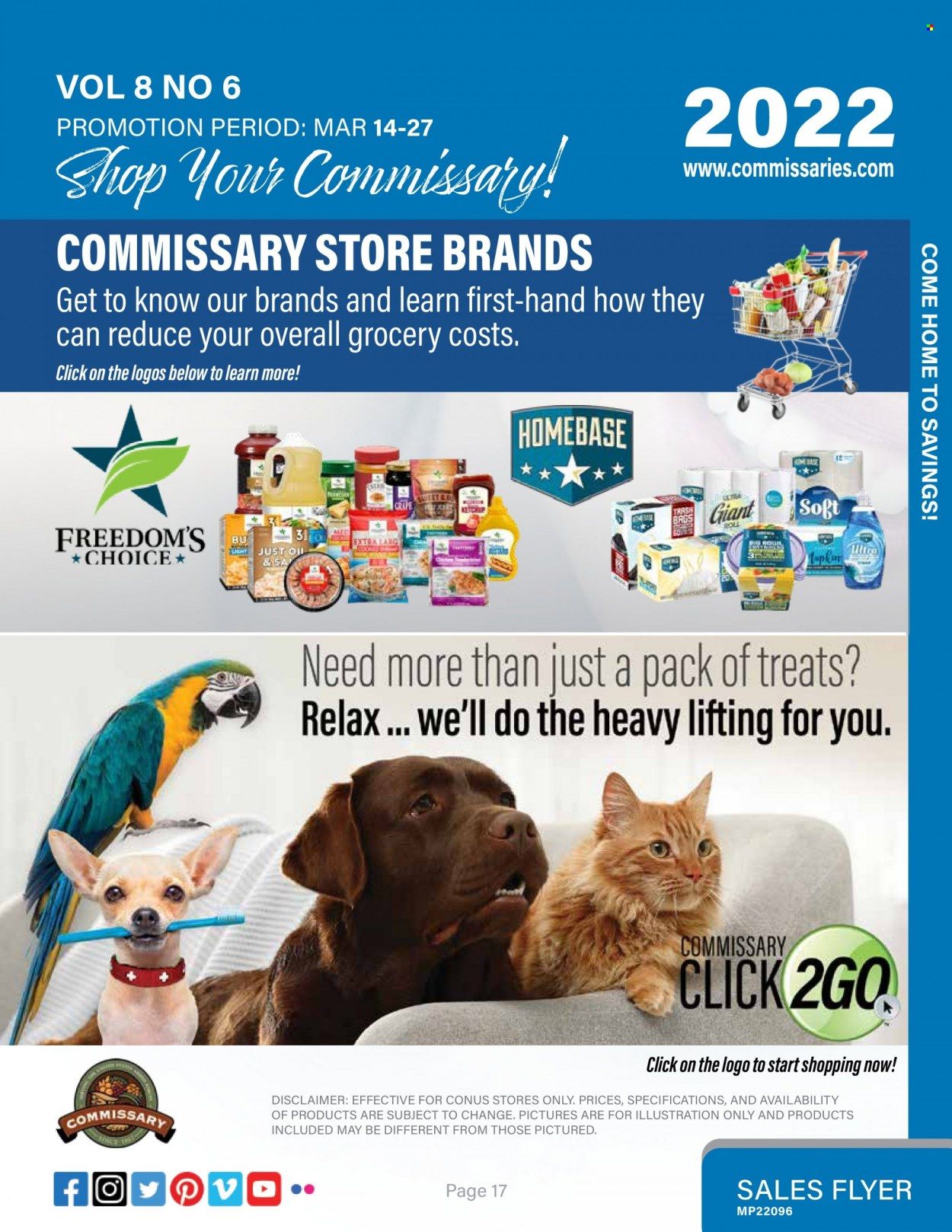 Commissary Weekly Ad Flyer March 15 to March 22