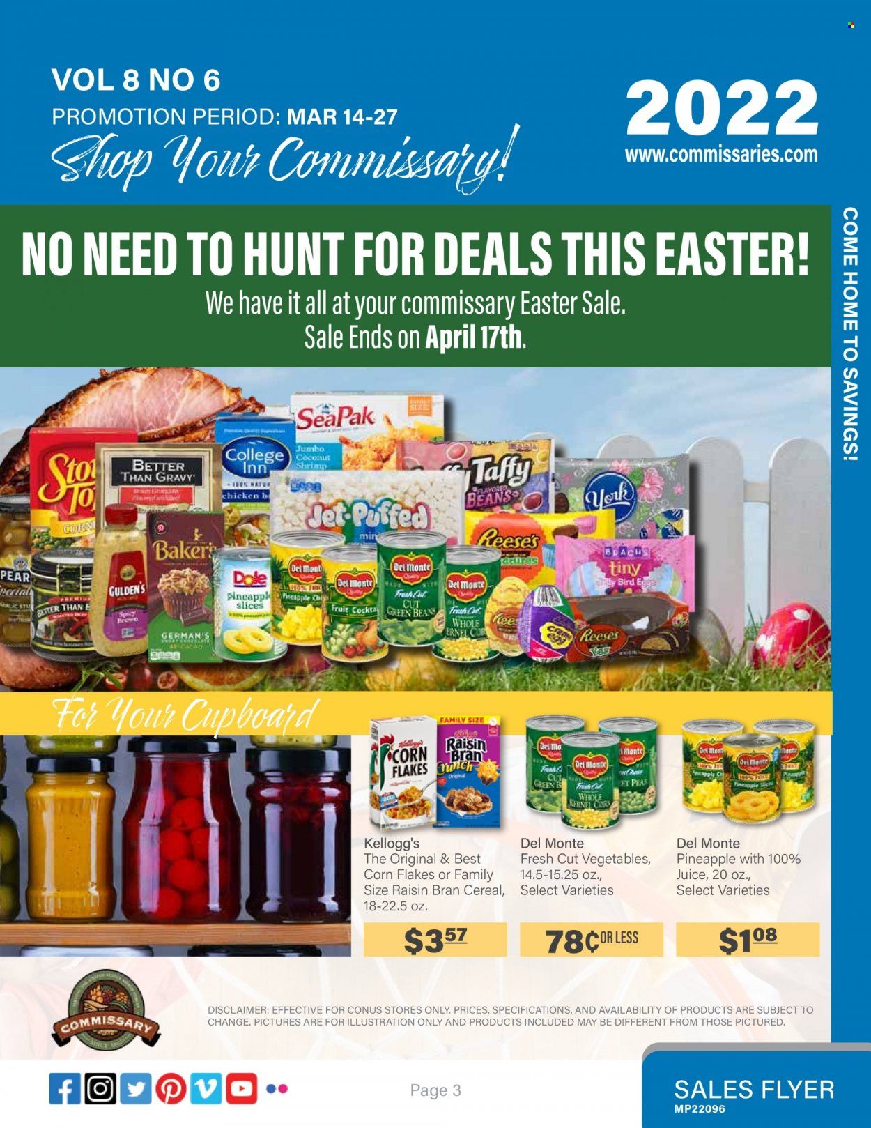 Commissary Weekly Ad Flyer March 15 to March 22
