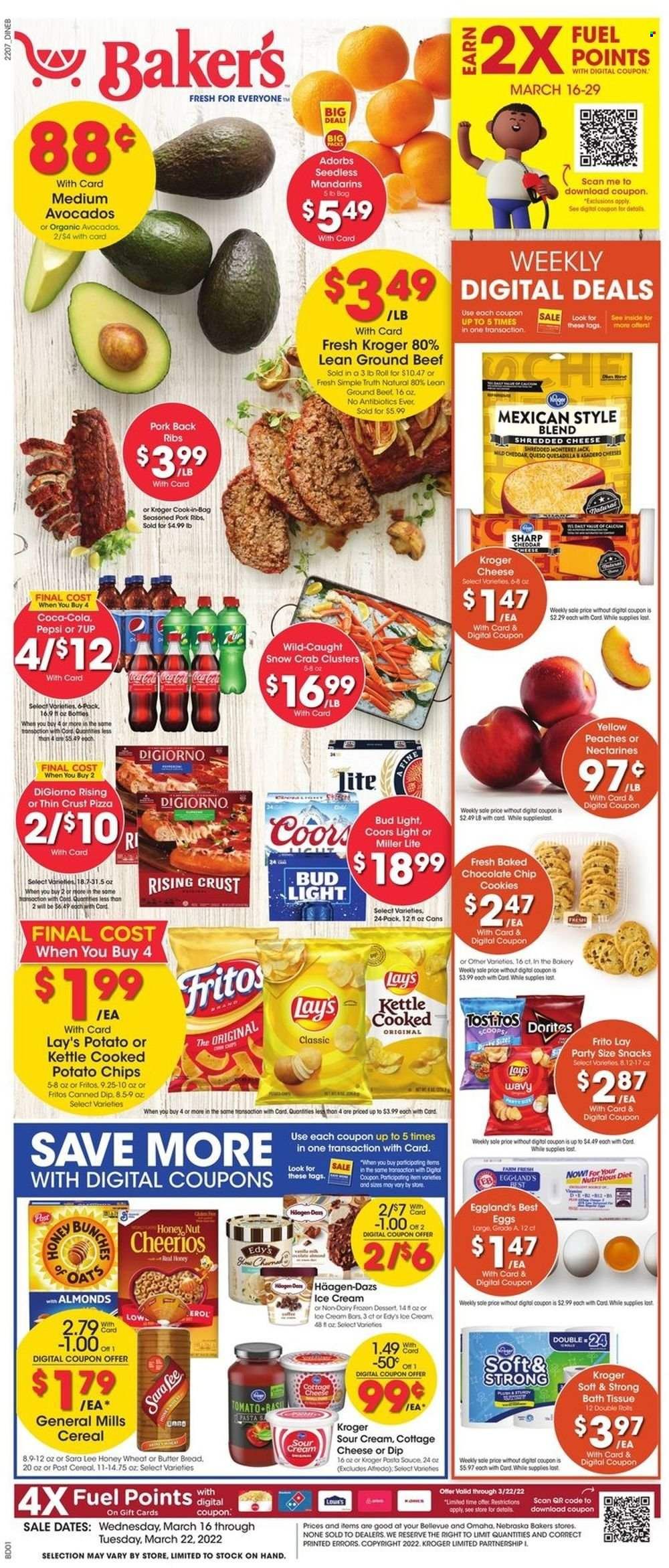 Baker's (NE) Weekly Ad Flyer March 15 to March 22