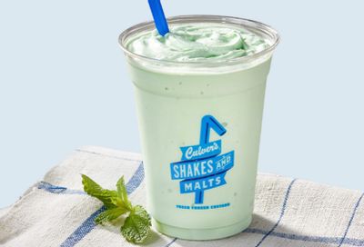 Culver’s Celebrates St. Patrick’s Day with their Classic Mint Shake