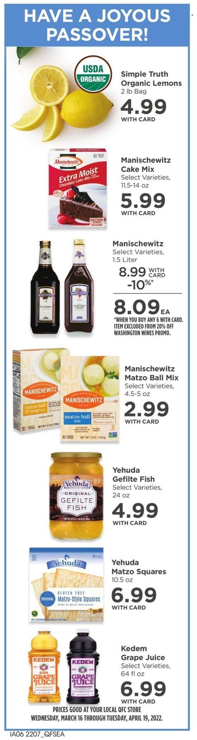 QFC (WA) Weekly Ad Flyer March 16 to March 23