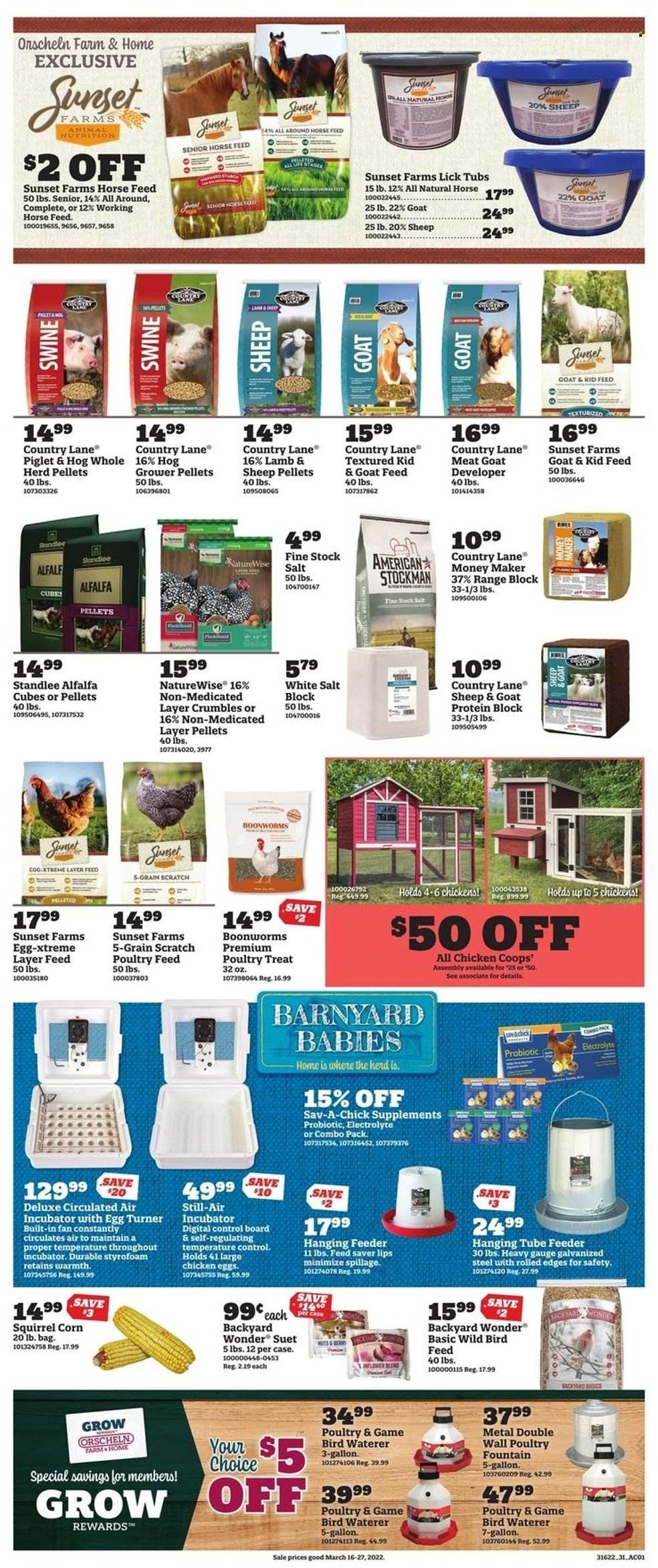 Orscheln Farm and Home (IA, IN, KS, MO, NE, OK) Weekly Ad Flyer March 16 to March 23