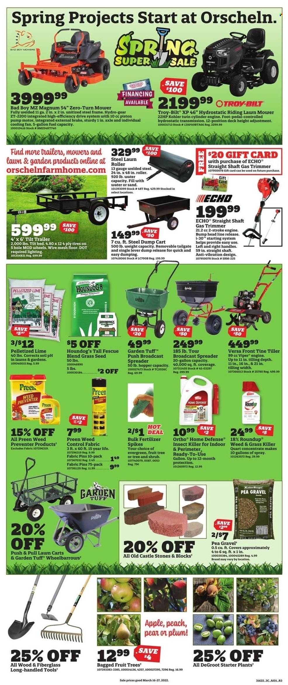 Orscheln Farm and Home (IA, IN, KS, MO, NE, OK) Weekly Ad Flyer March 16 to March 23