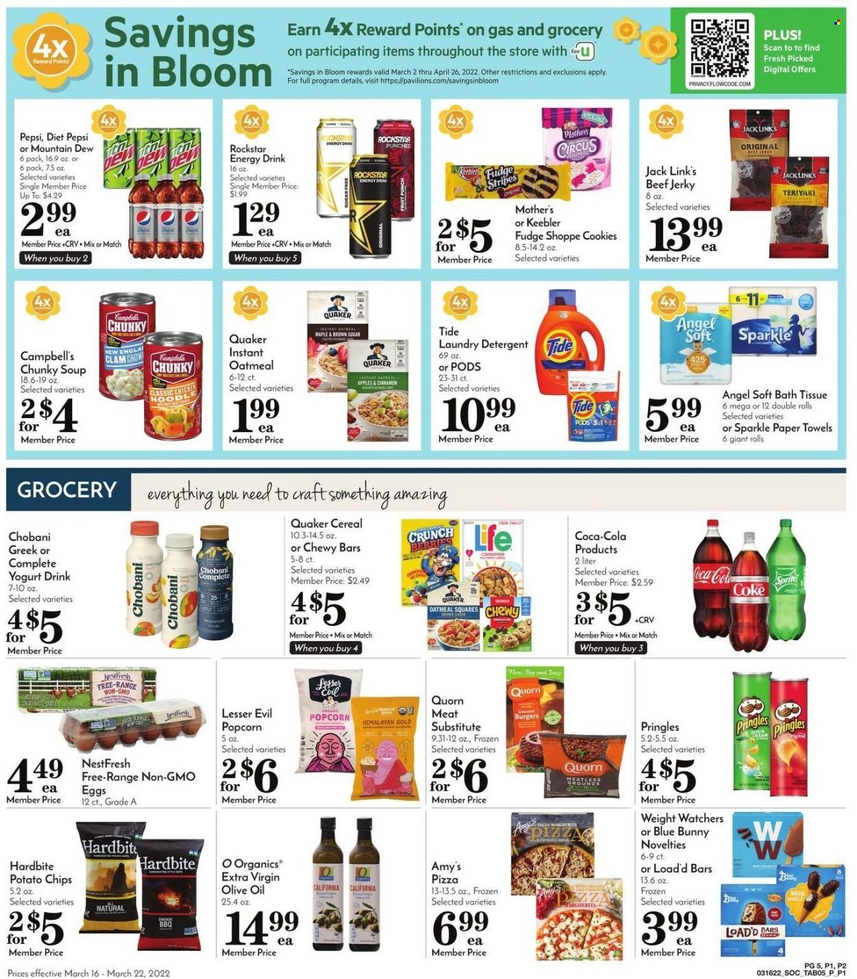 Pavilions (CA) Weekly Ad Flyer March 16 to March 23