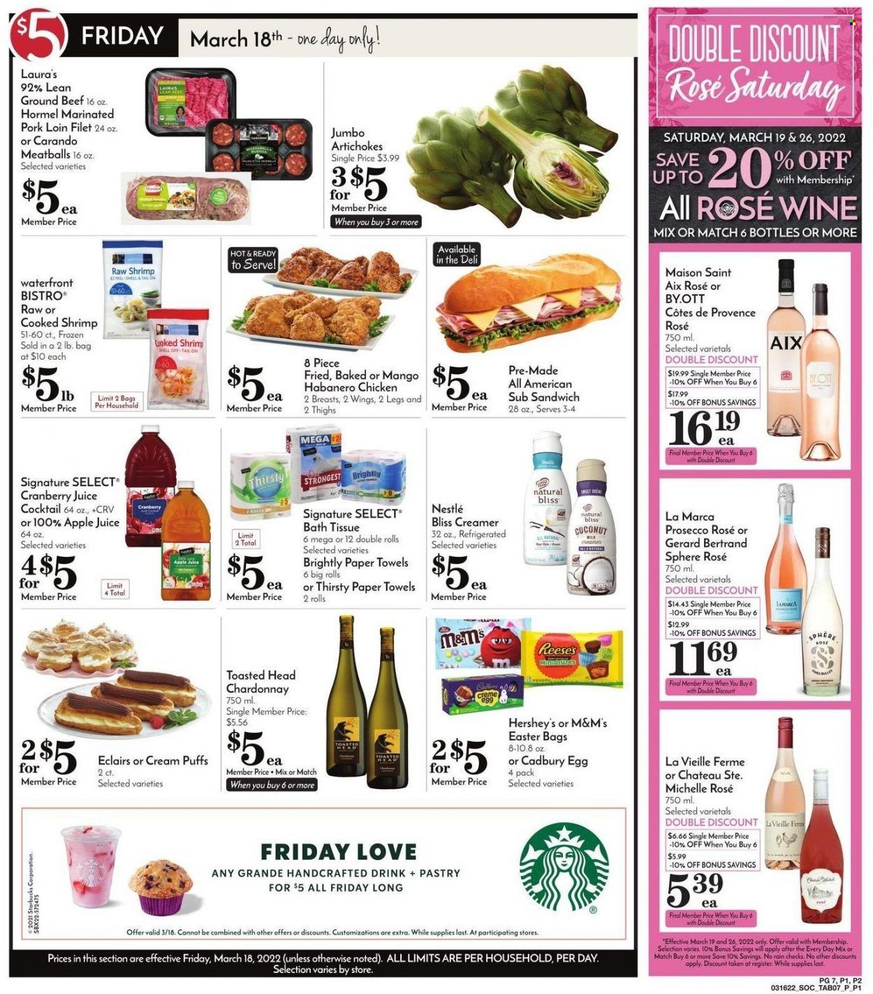 Pavilions (CA) Weekly Ad Flyer March 16 to March 23
