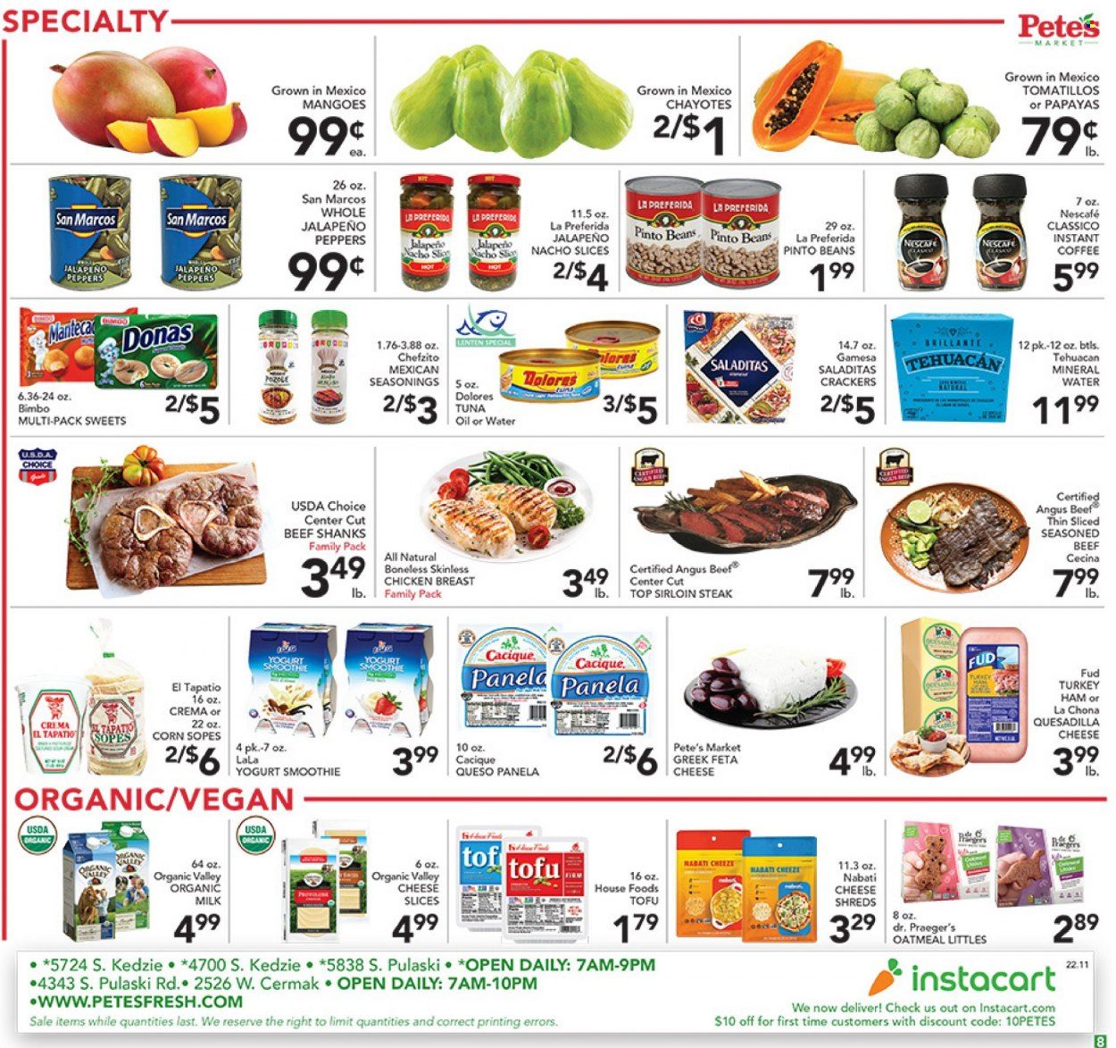 Pete's Fresh Market (IL) Weekly Ad Flyer March 16 to March 23