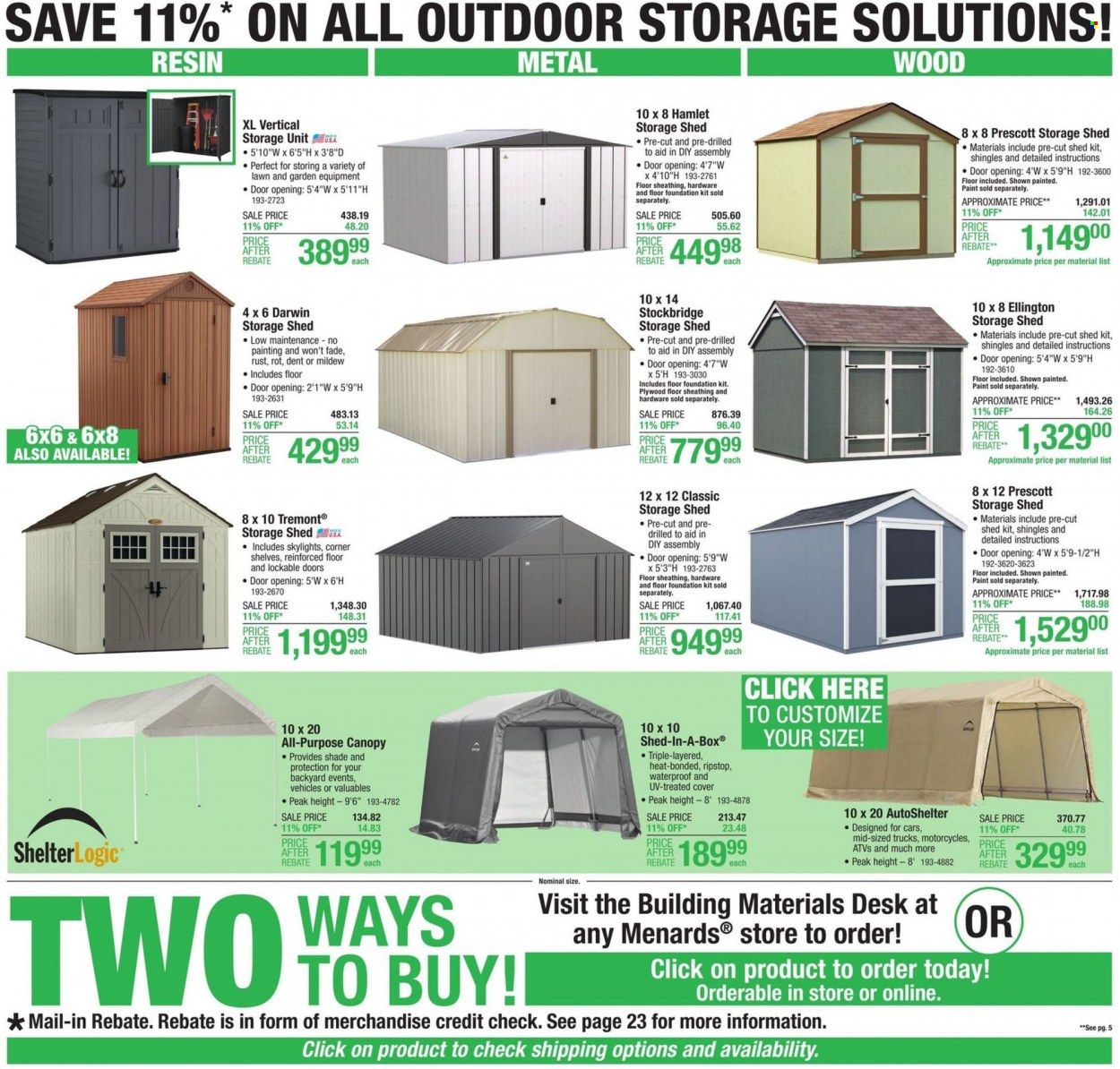 Menards Weekly Ad Flyer March 16 to March 23