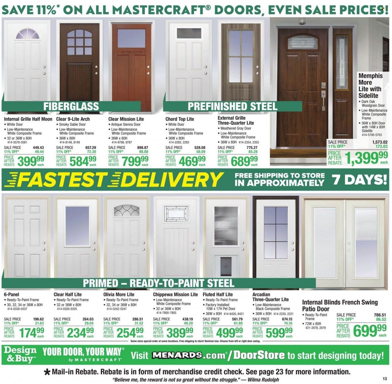 Menards Weekly Ad Flyer March 16 to March 23