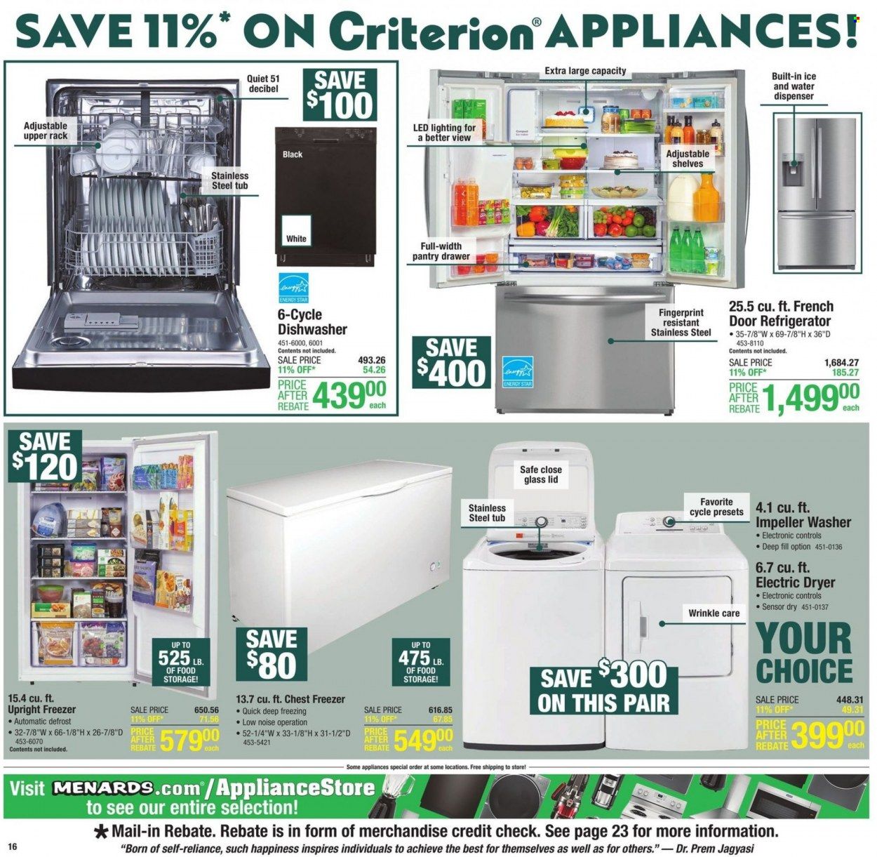 Menards Weekly Ad Flyer March 16 to March 23