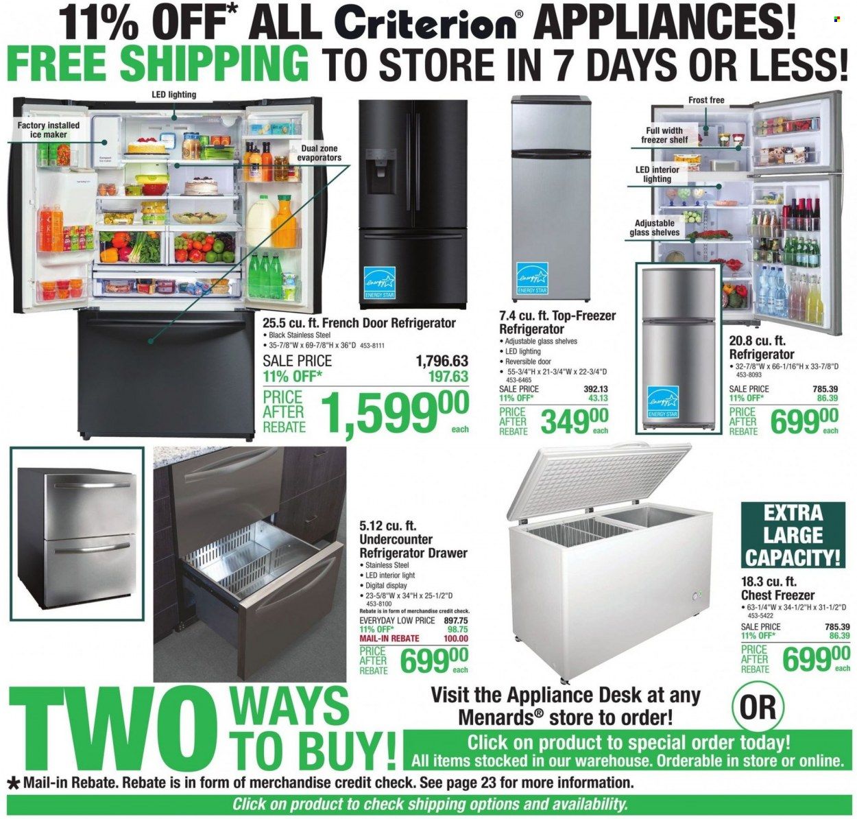 Menards Weekly Ad Flyer March 16 to March 23