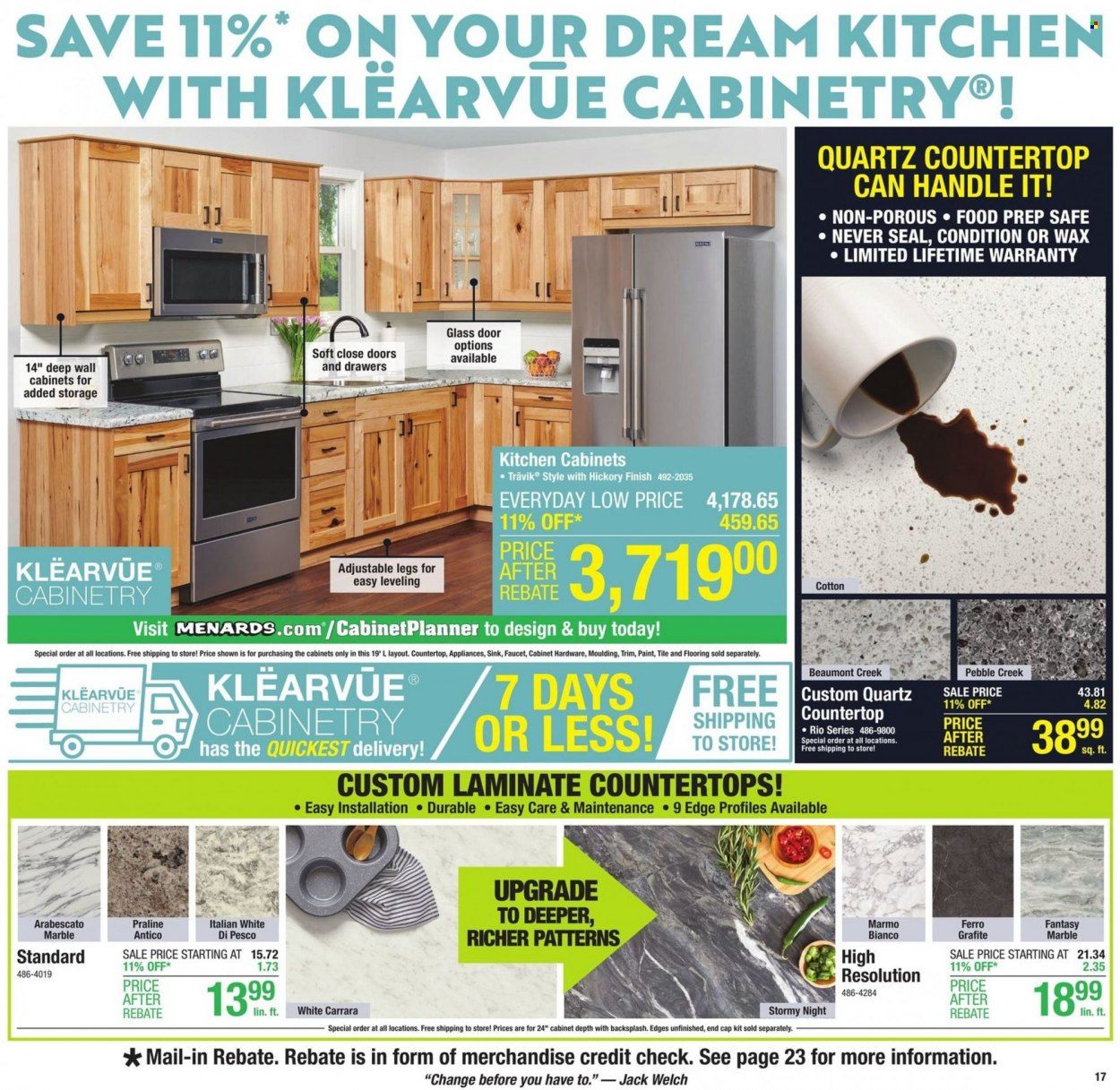 Menards Weekly Ad Flyer March 16 to March 23