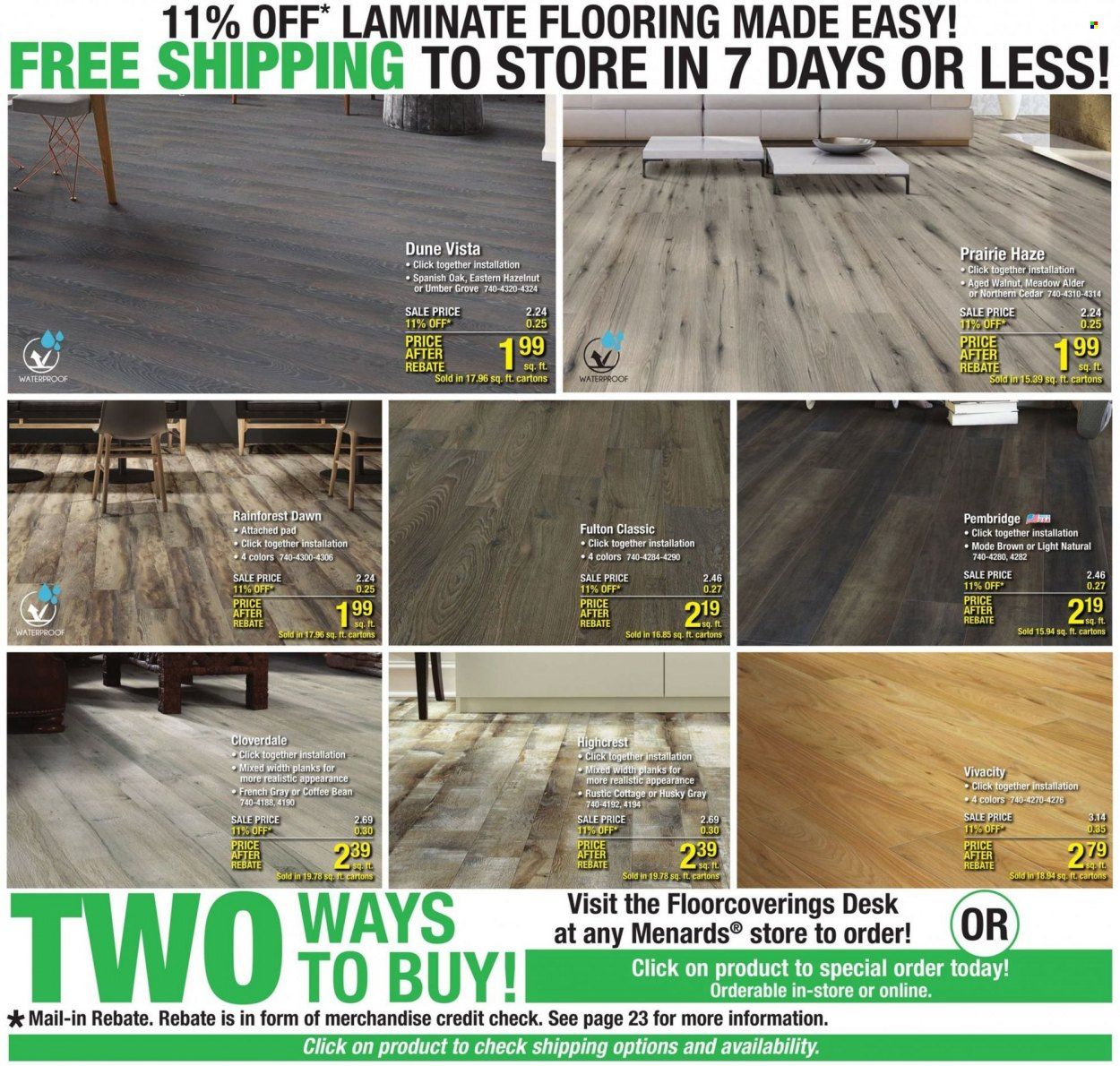 Menards Weekly Ad Flyer March 16 to March 23