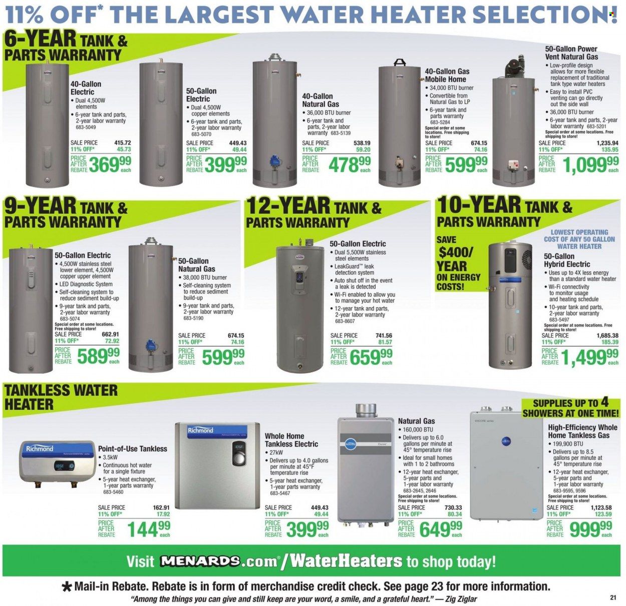 Menards Weekly Ad Flyer March 16 to March 23